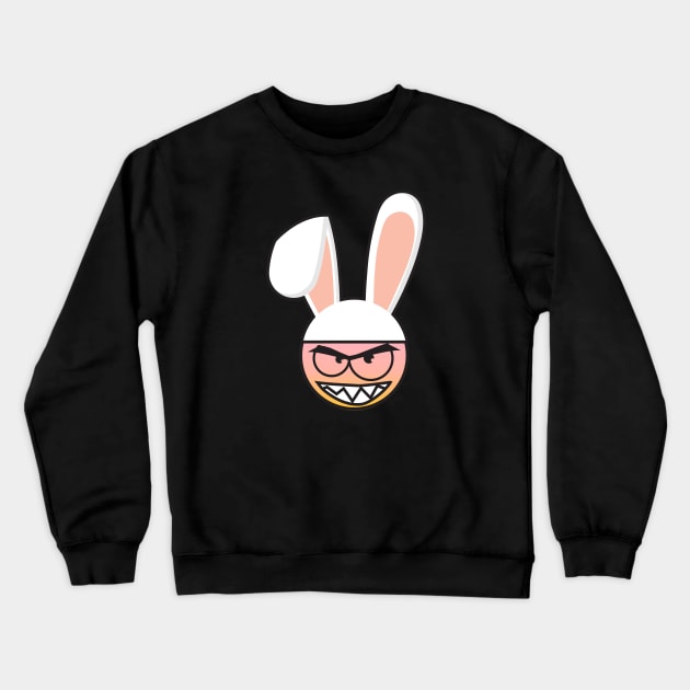 Funny Bunny Crewneck Sweatshirt by After Daylight Project